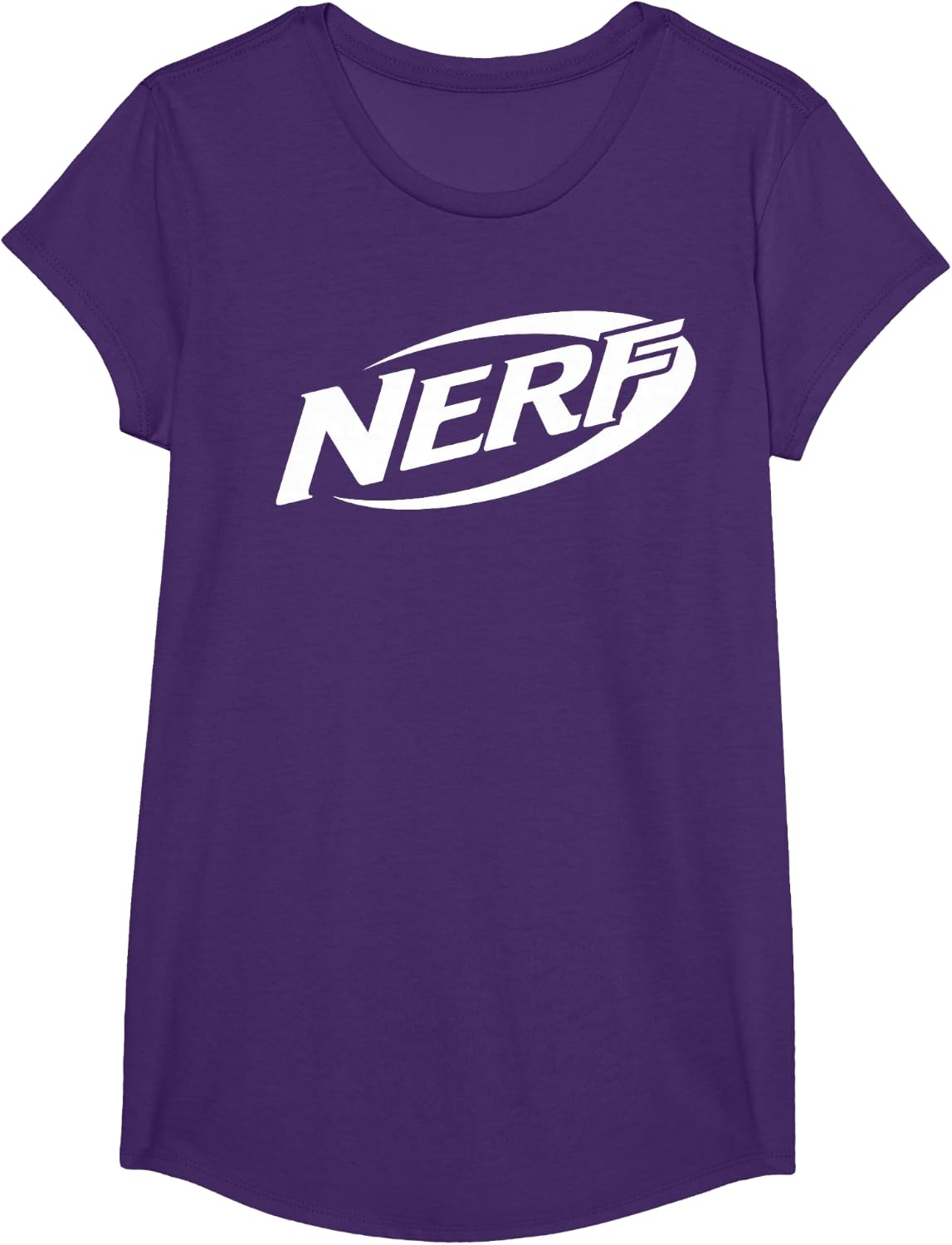 image:imageNerf Simple White Retro Logo TShirtPurple