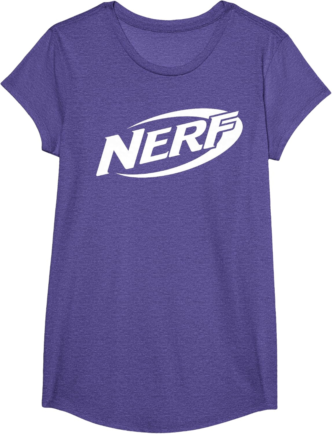 image:imageNerf Simple White Retro Logo TShirtPurple Heather