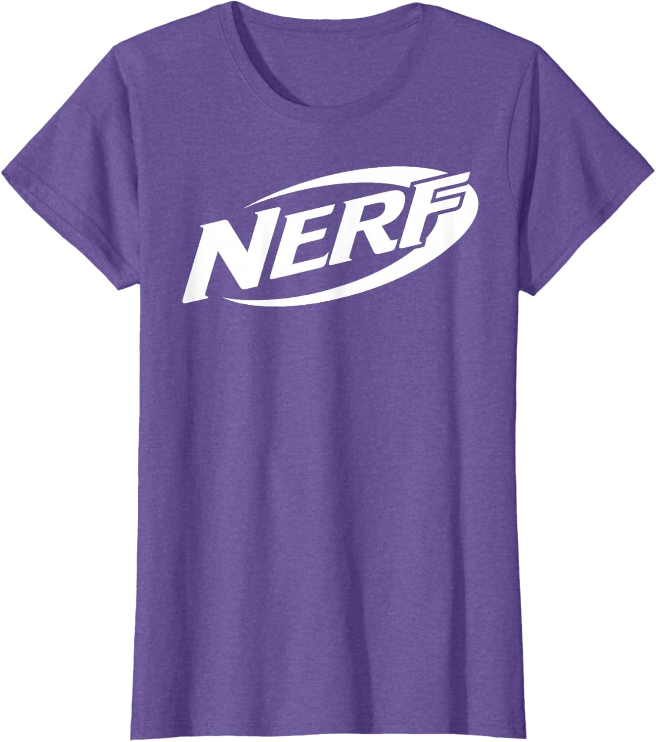 image:imageNerf Simple White Retro Logo TShirtPurple Heather
