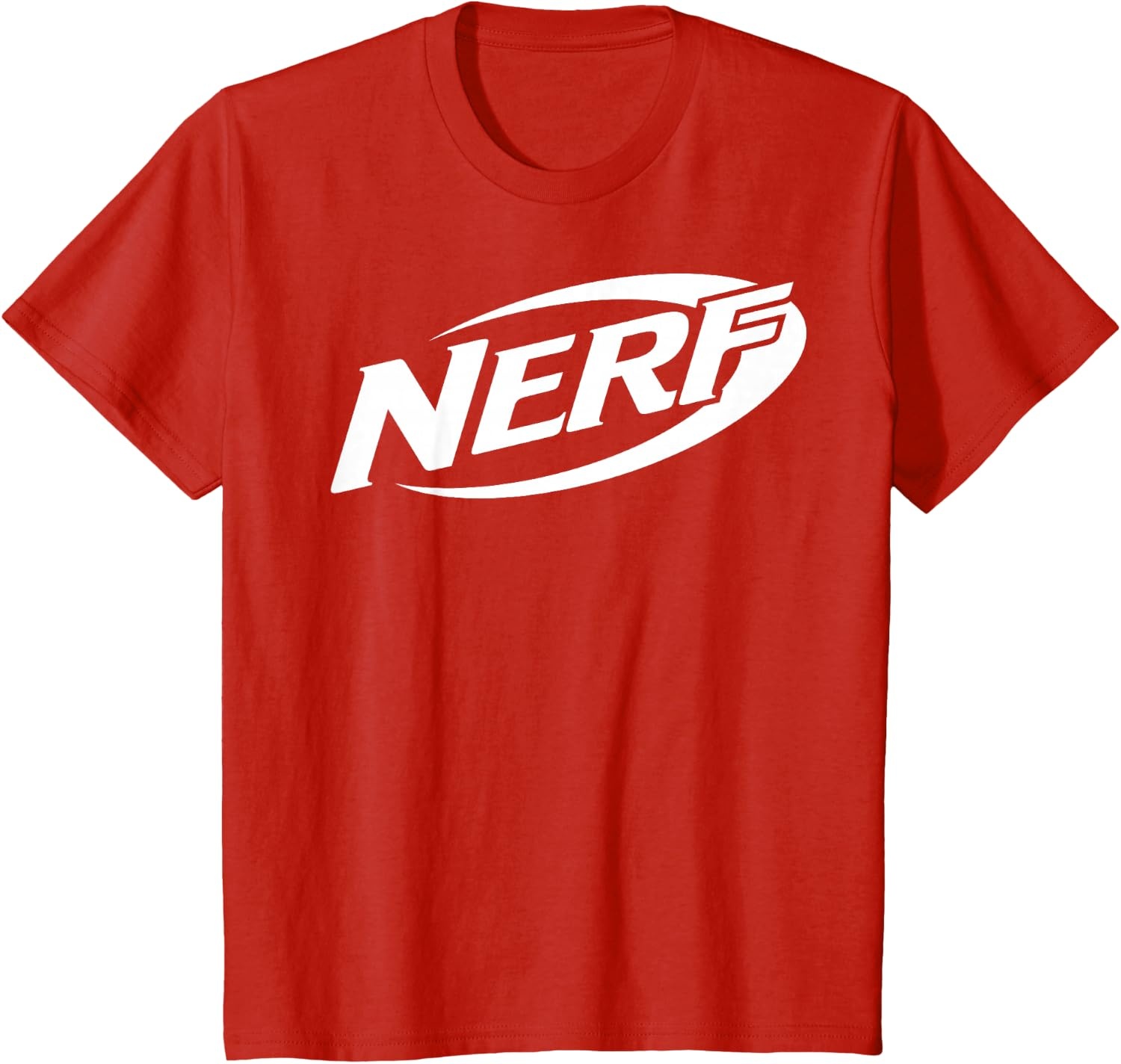 image:imageNerf Simple White Retro Logo TShirtRed