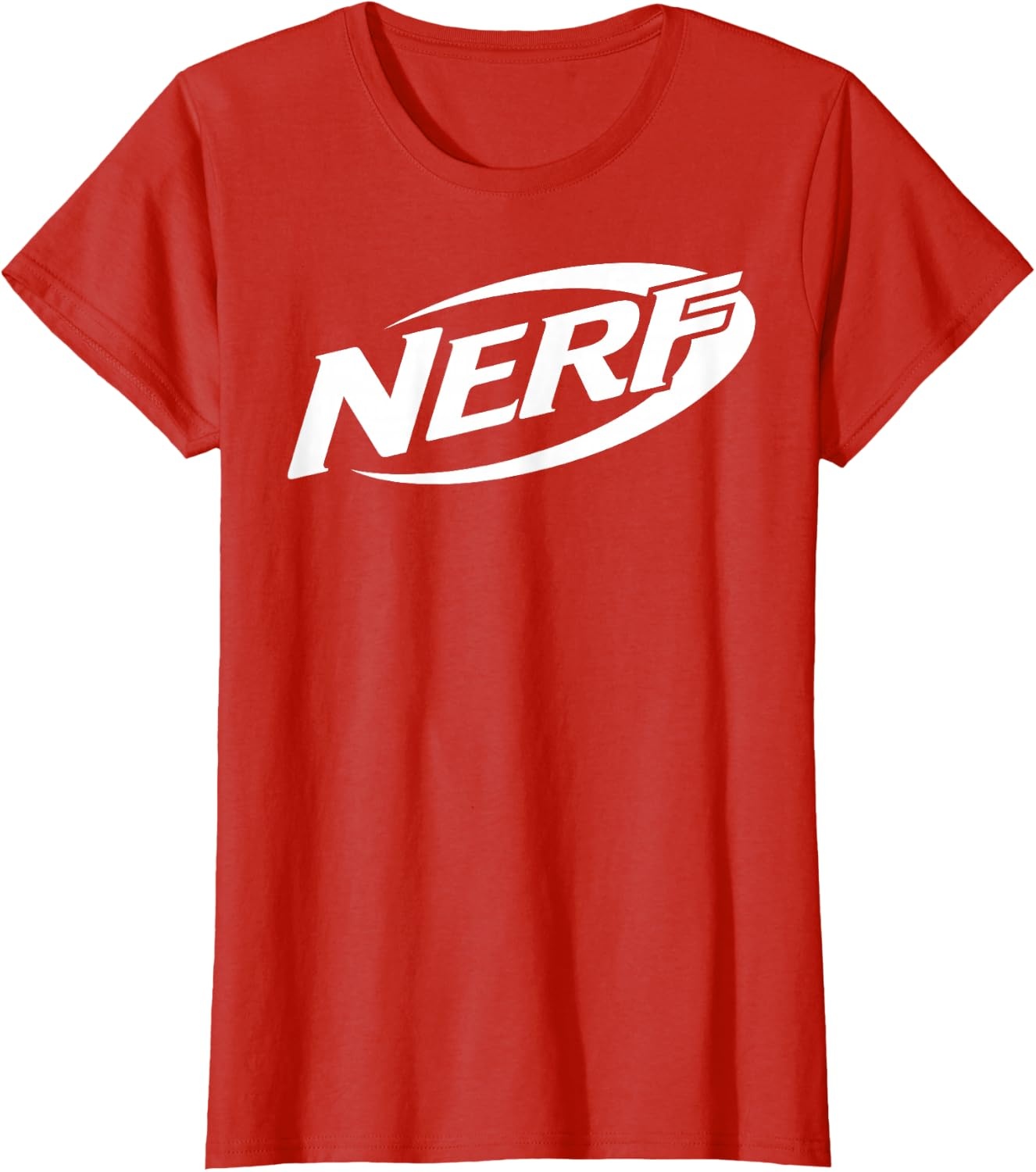 image:imageNerf Simple White Retro Logo TShirtRed