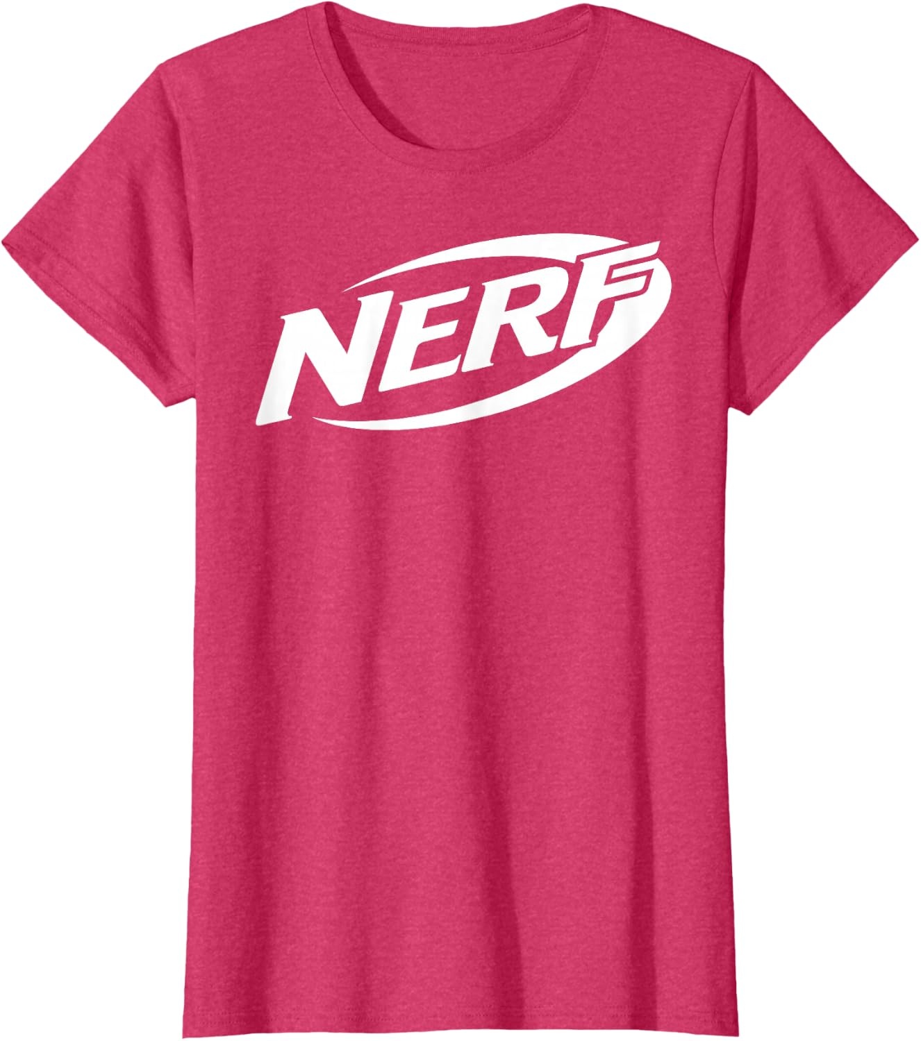 image:imageNerf Simple White Retro Logo TShirtRed Heather
