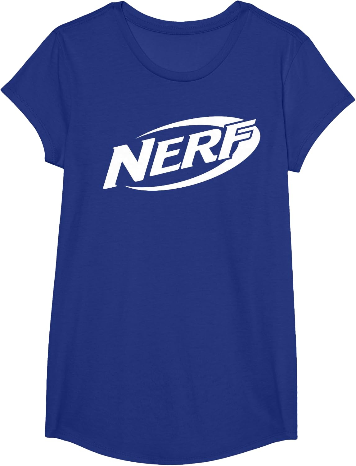 image:imageNerf Simple White Retro Logo TShirtRoyal Blue