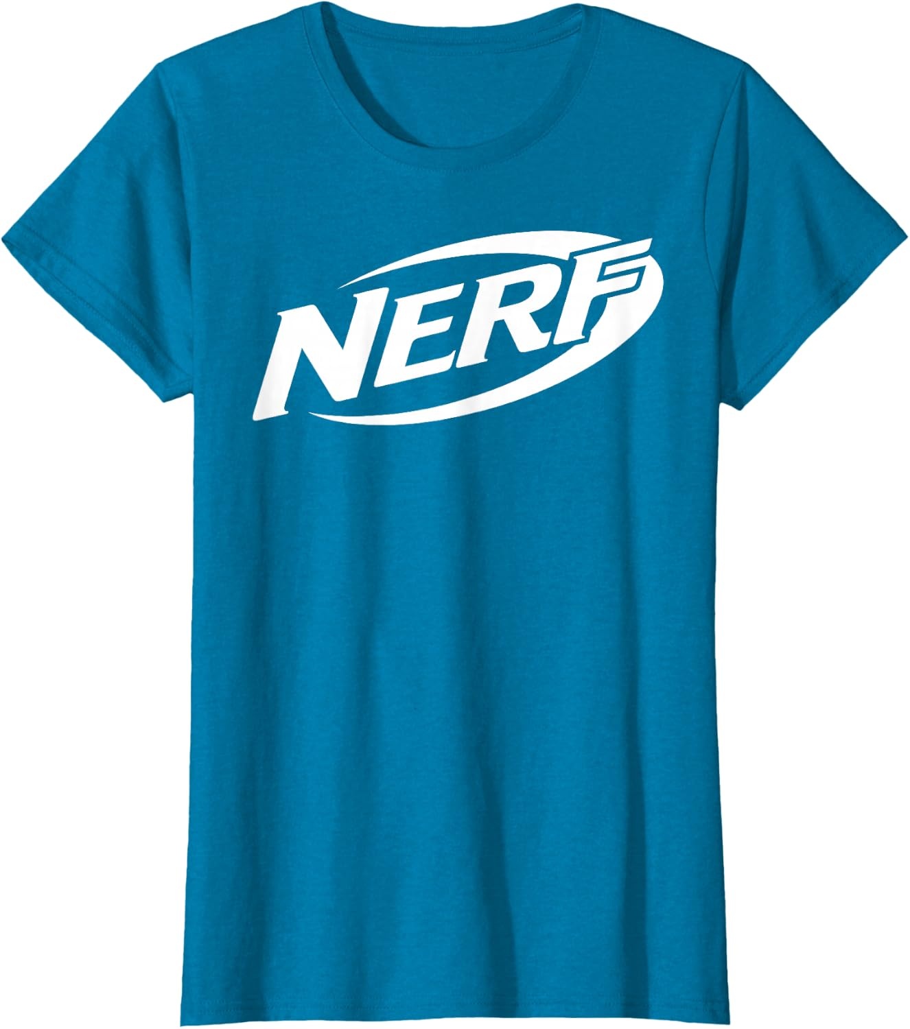 image:imageNerf Simple White Retro Logo TShirtSapphire Blue