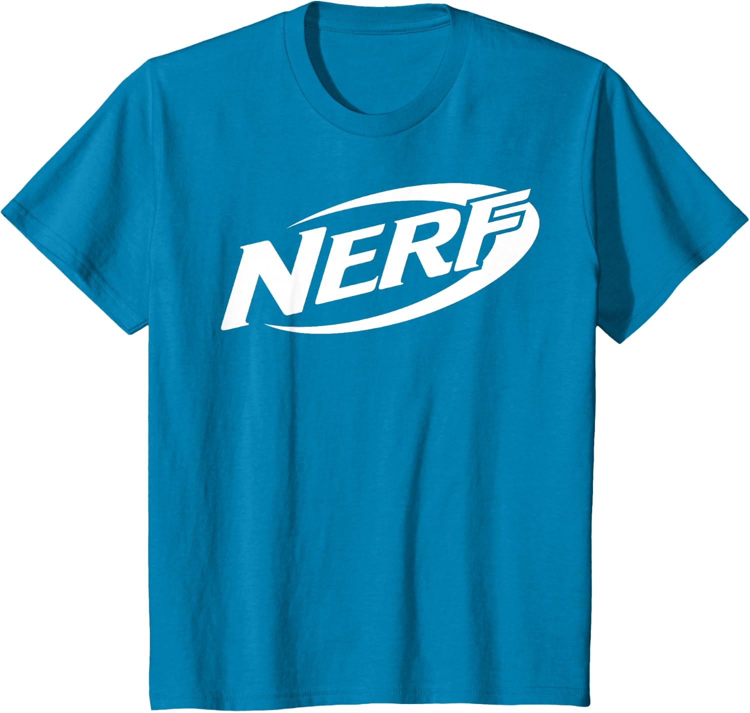 image:imageNerf Simple White Retro Logo TShirtSapphire Blue