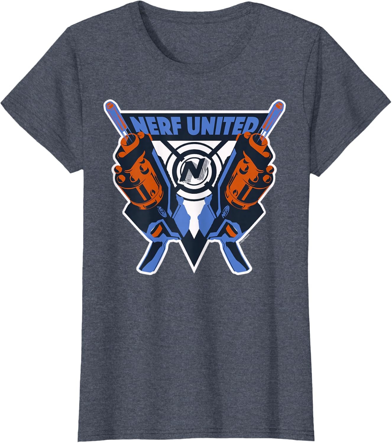 image:imageNerf United Blasters TShirtHeather Blue