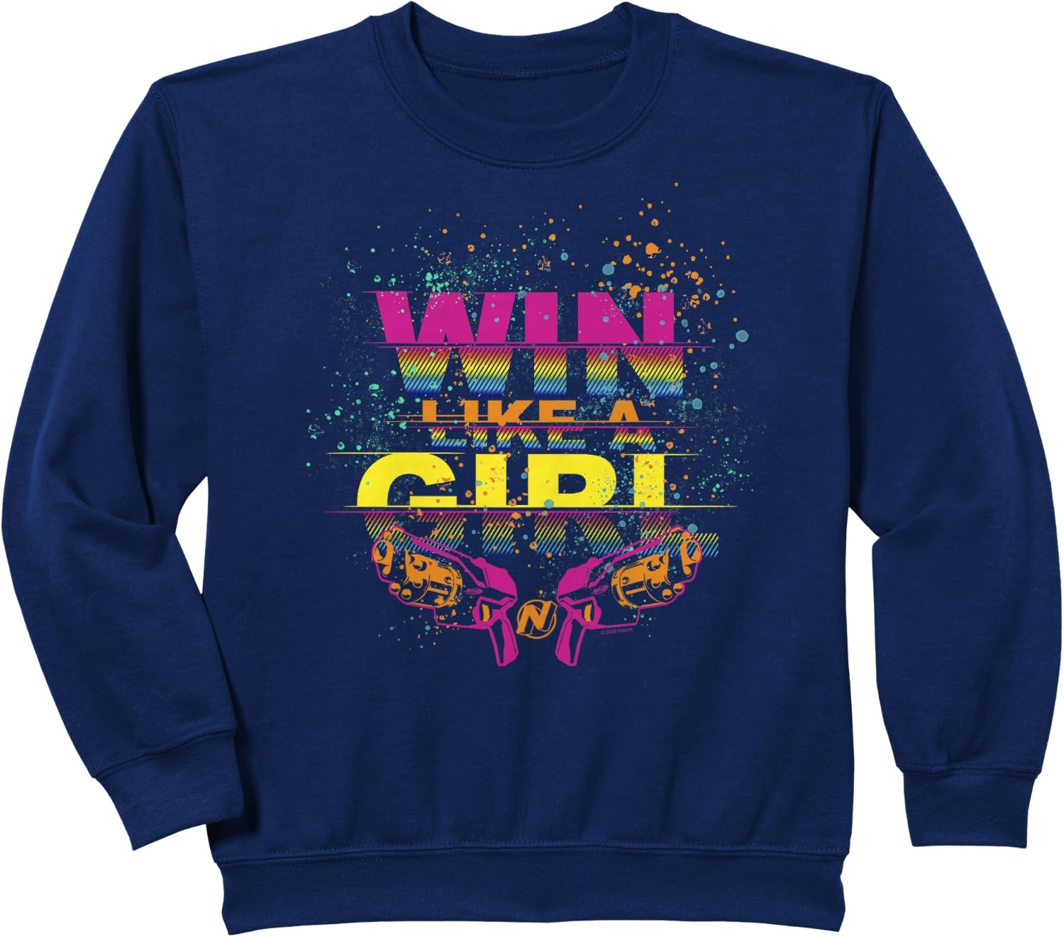 image:imageNerf Win Like A Girl SweatshirtNavy Blue