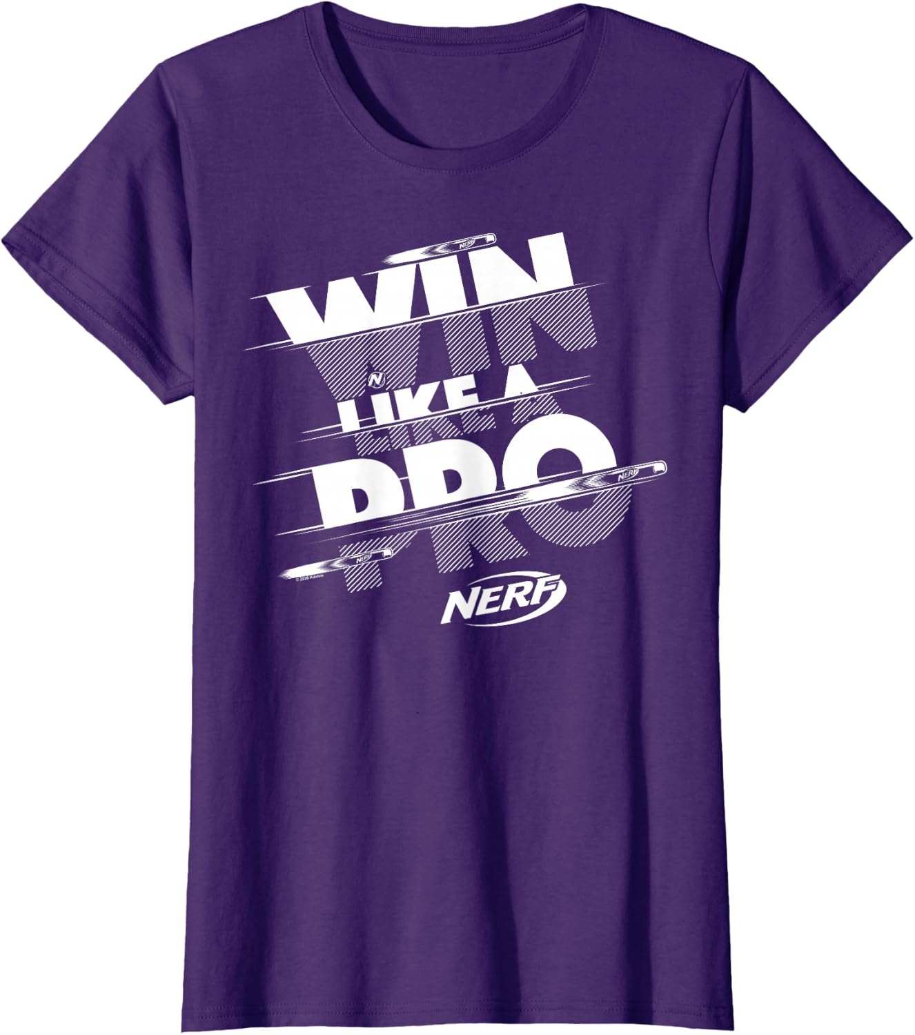 image:imageNerf Win Like A Pro Glitch Text TShirtPurple