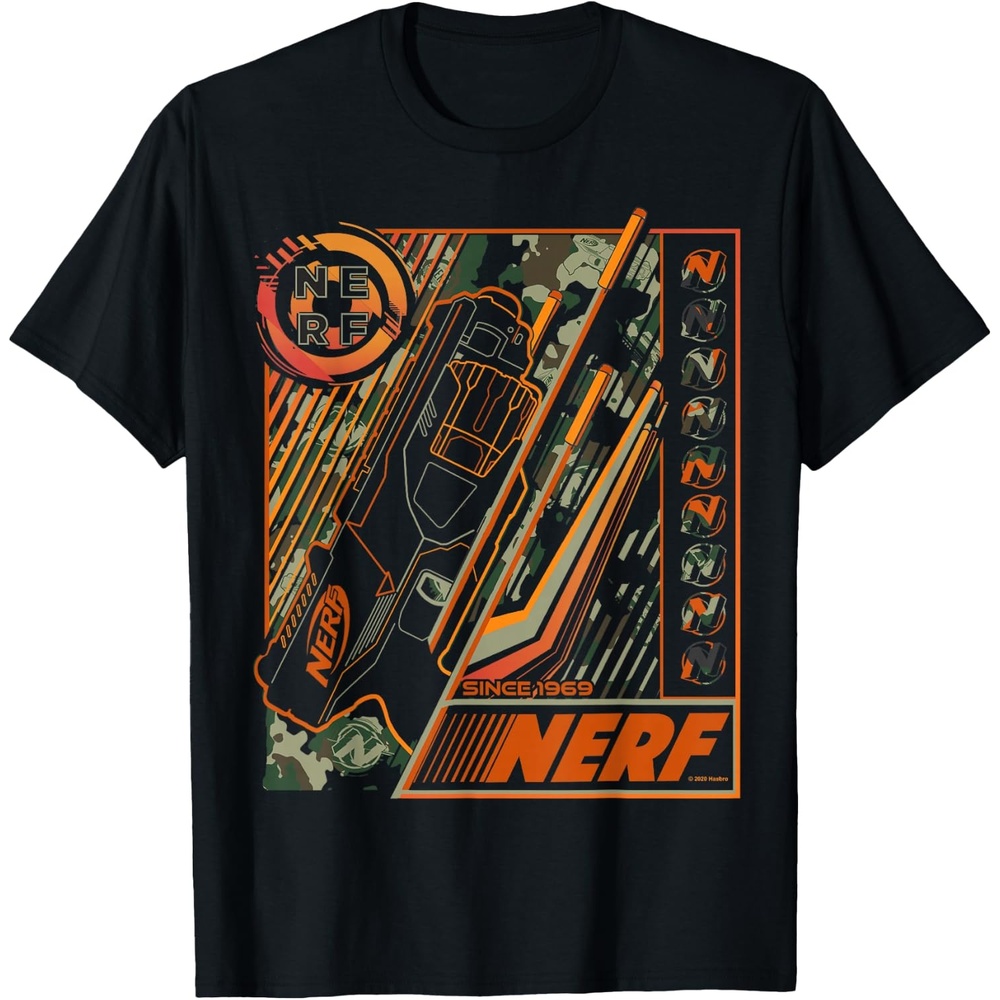 image:imageNerf Blaster Since 1969 Poster TShirtBlack