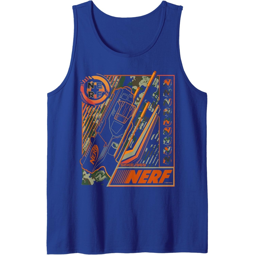image:imageNerf Blaster Since 1969 Poster Tank TopRoyal Blue