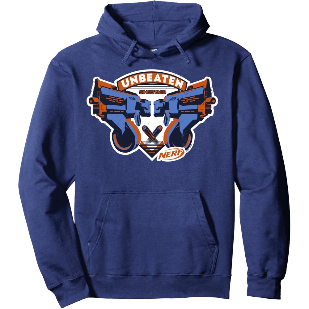 image:imageNerf Blasters Unbeaten Logo Pullover HoodieNavy Blue