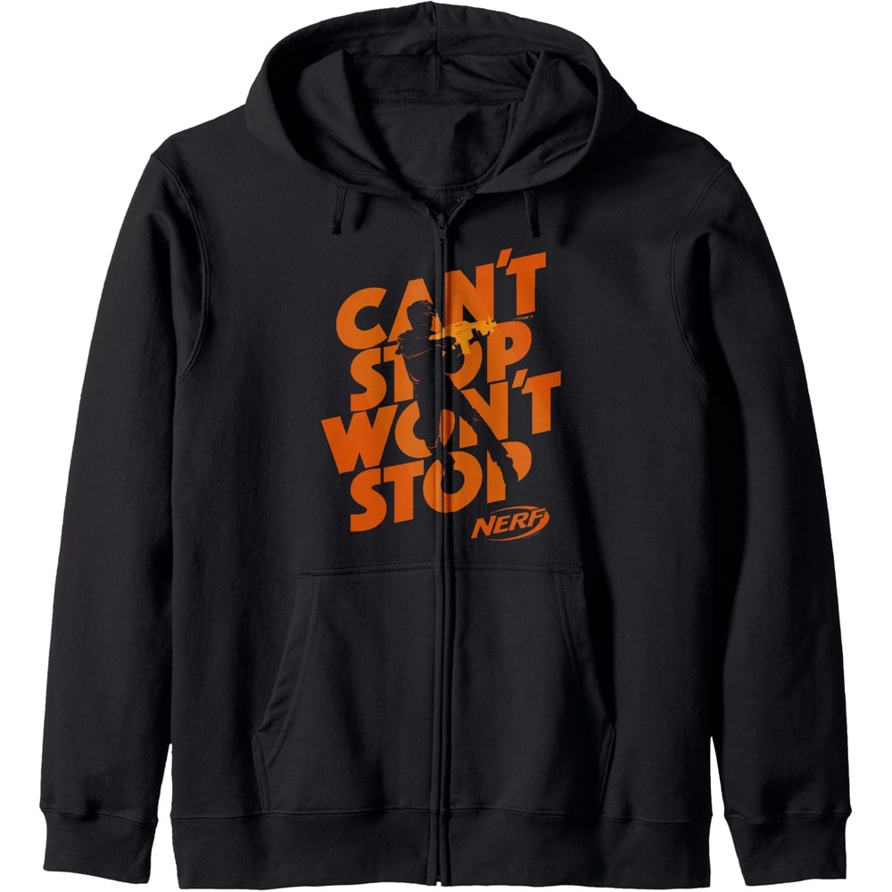 image:imageNerf Cant Stop Wont Stop Silhouette Zip HoodieBlack