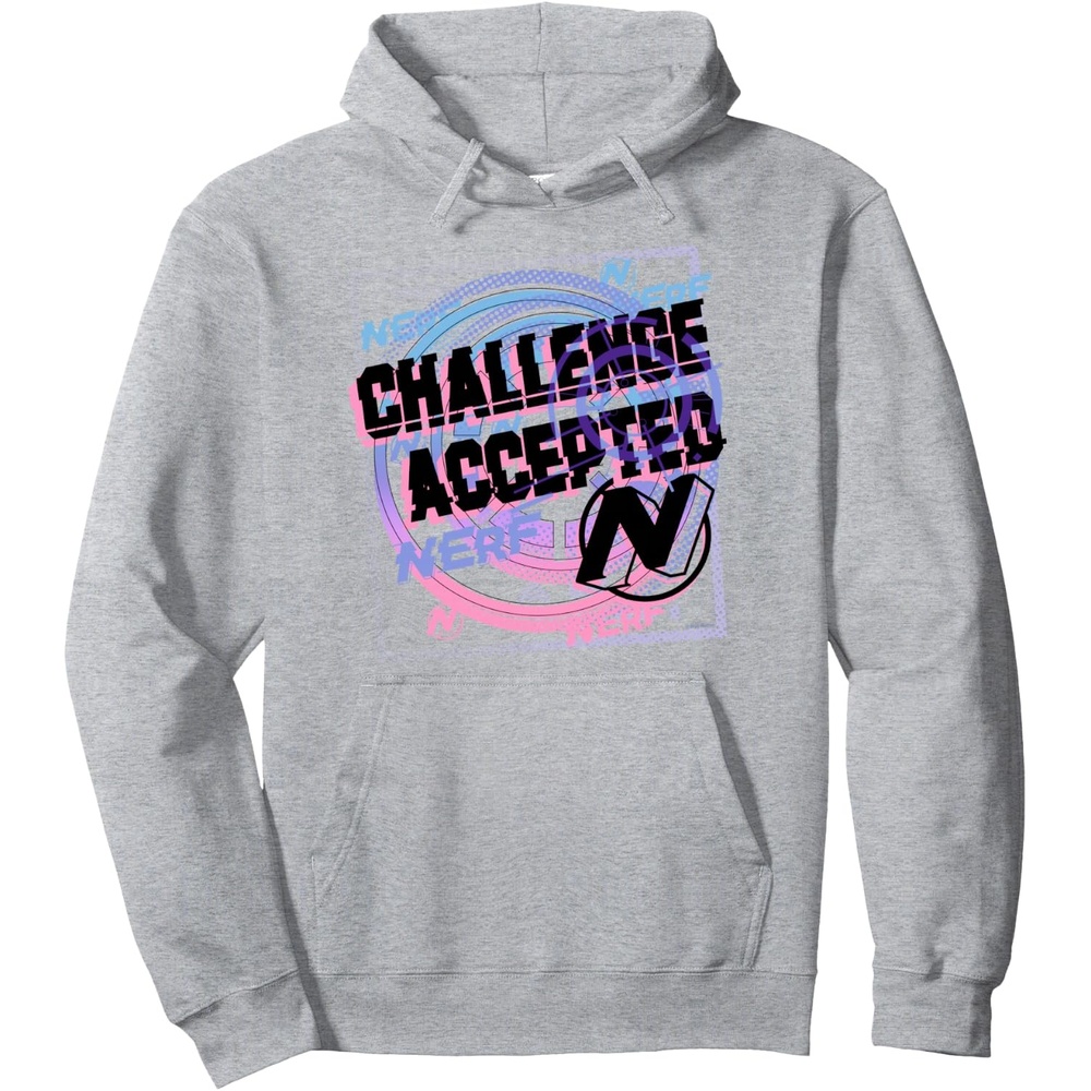 image:imageNerf Challenge Accepted Pullover HoodieHeather Grey
