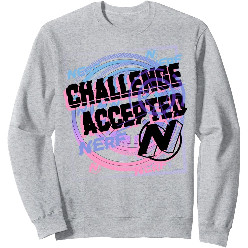 image:imageNerf Challenge Accepted SweatshirtHeather Grey