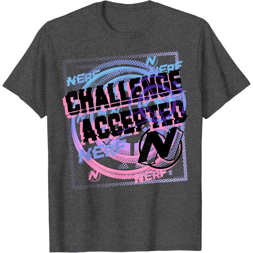 image:imageNerf Challenge Accepted TShirtDark Heather Grey