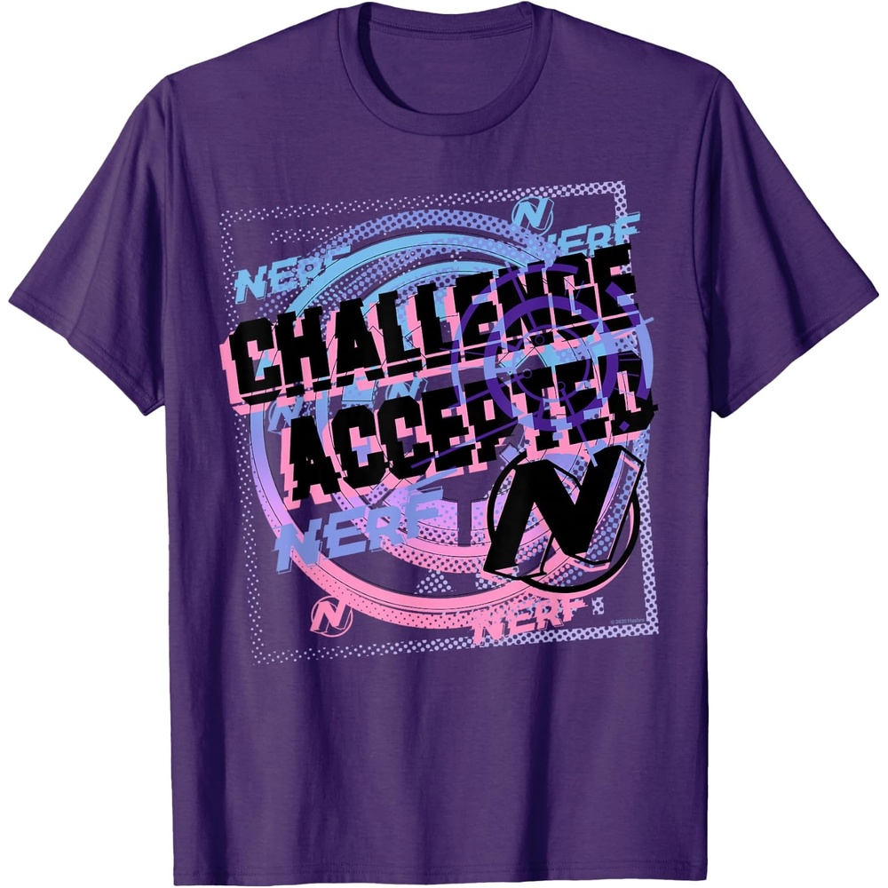 image:imageNerf Challenge Accepted TShirtPurple