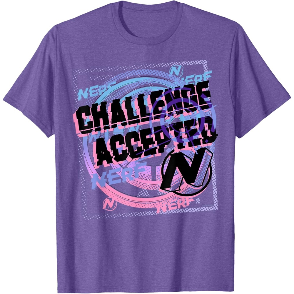 image:imageNerf Challenge Accepted TShirtPurple Heather