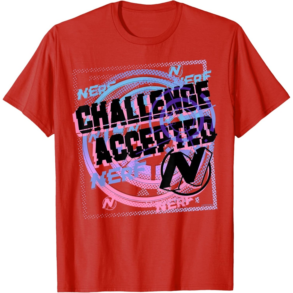 image:imageNerf Challenge Accepted TShirtRed