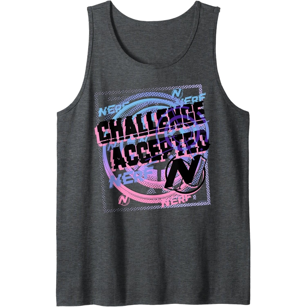 image:imageNerf Challenge Accepted Tank TopDark Heather Grey