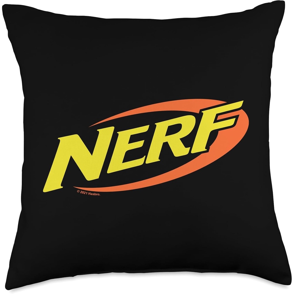 image:imageNerf Classic Logo Throw Pillow 16x16 Multicolor18x18