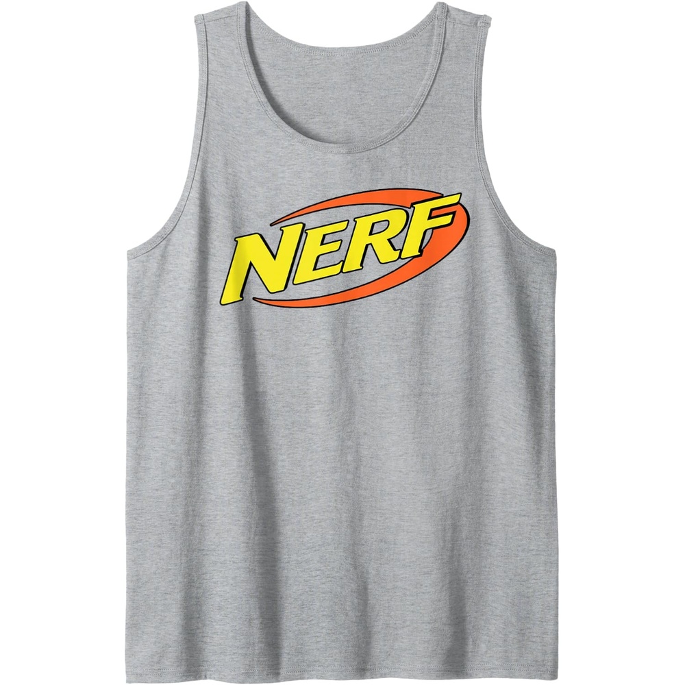 image:imageNerf Classic Retro Color Logo Tank TopHeather Grey