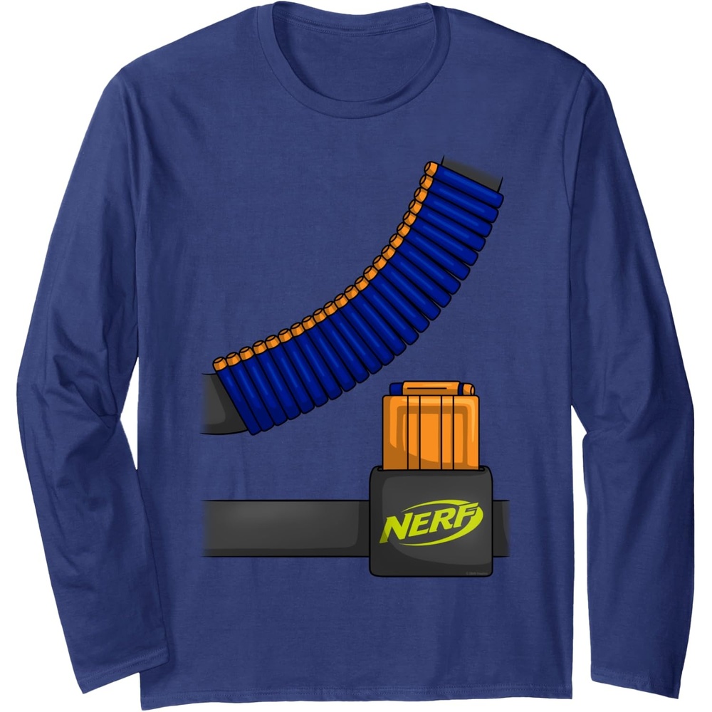 image:imageNerf Faux Tactical Costume Long Sleeve TShirtNavy Blue