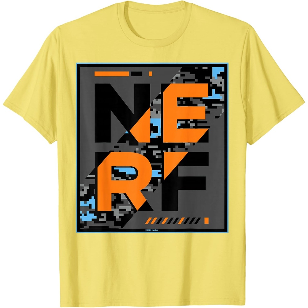 image:imageNerf Glitch Poster TShirtLemon Yellow