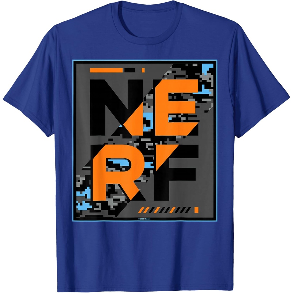 image:imageNerf Glitch Poster TShirtRoyal Blue