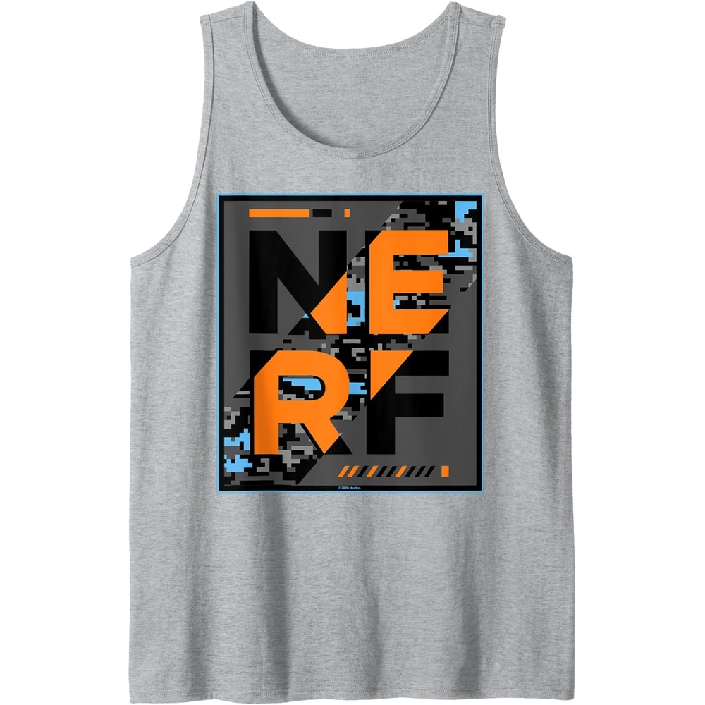 image:imageNerf Glitch Poster Tank TopHeather Grey