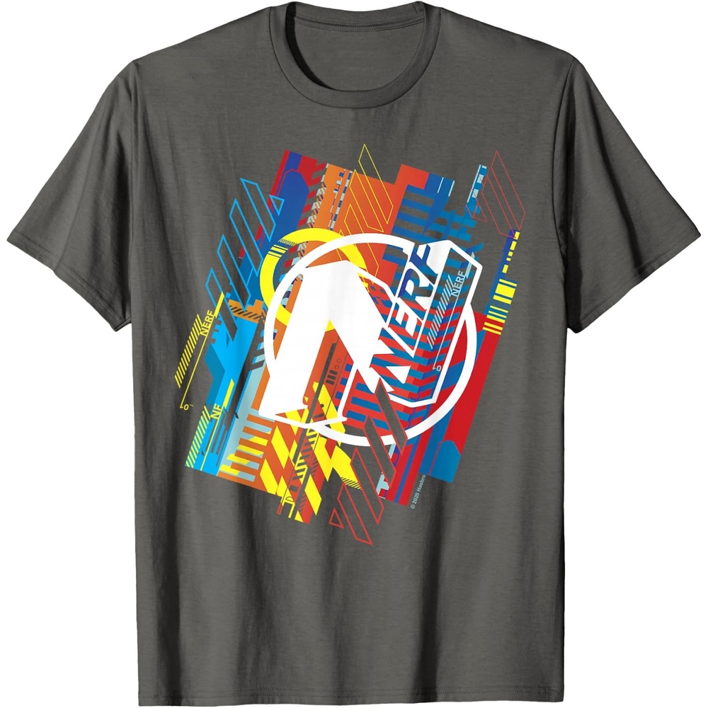image:imageNerf N Glitched Logo TShirtAsphalt Grey