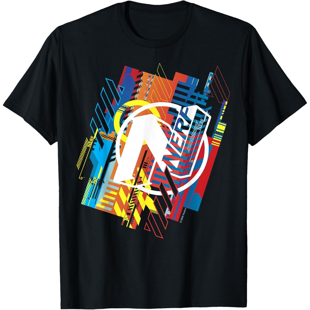 image:imageNerf N Glitched Logo TShirtBlack