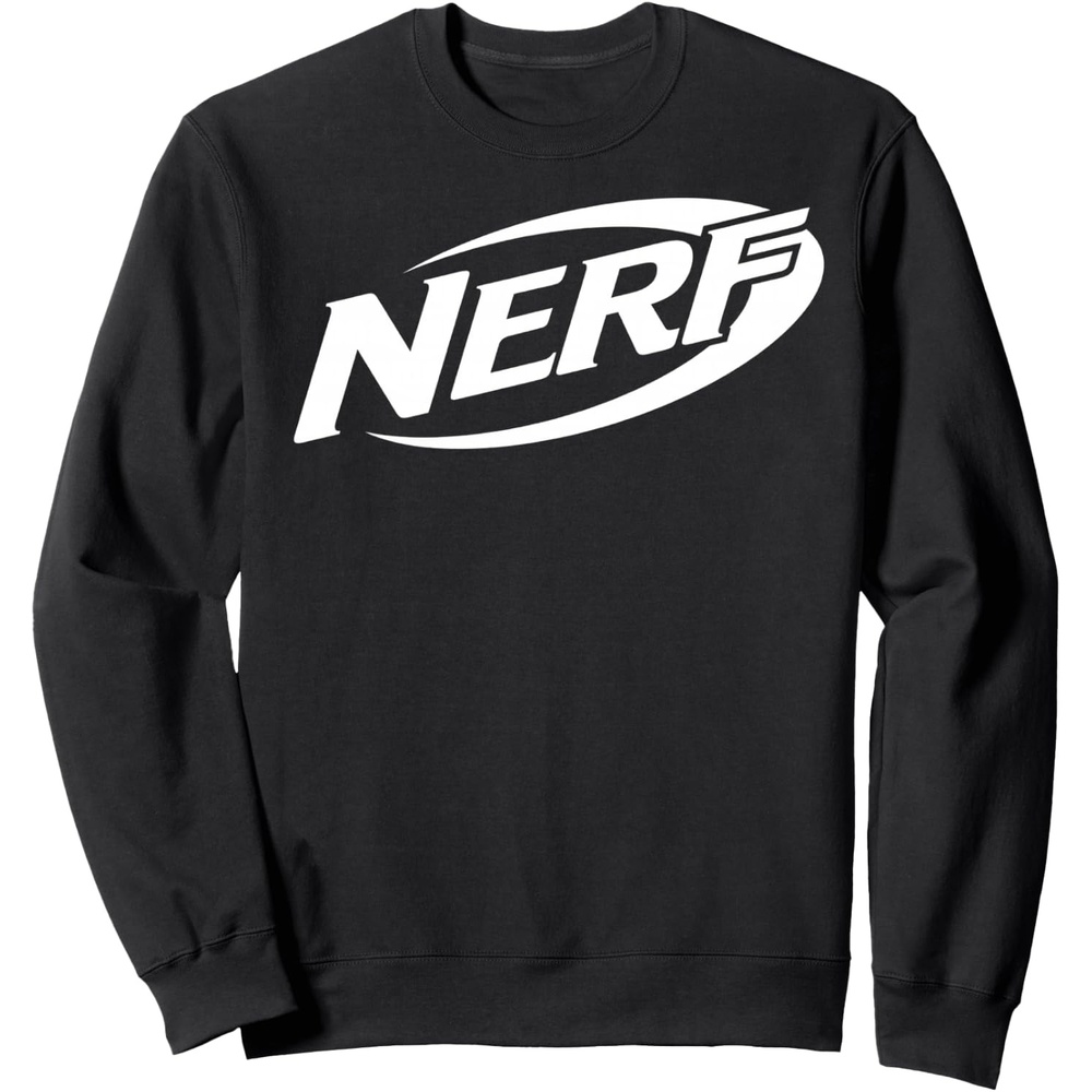 image:imageNerf Simple White Retro Logo SweatshirtBlack