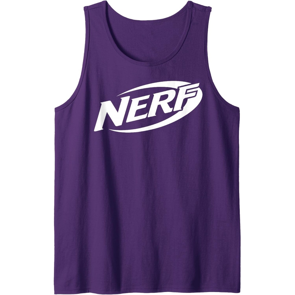image:imageNerf Simple White Retro Logo Tank TopPurple