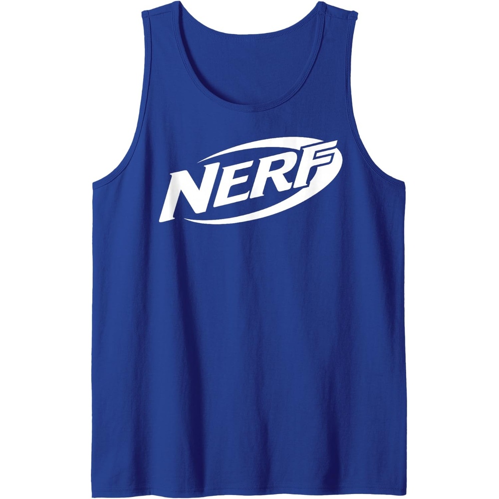 image:imageNerf Simple White Retro Logo Tank TopRoyal Blue