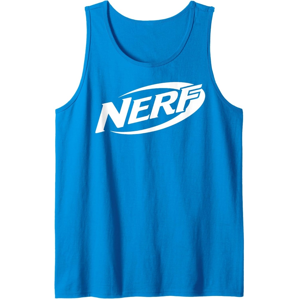 image:imageNerf Simple White Retro Logo Tank TopSapphire Blue