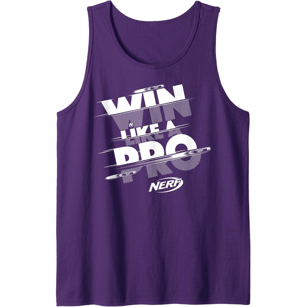 image:imageNerf Win Like A Pro Glitch Text Tank TopPurple