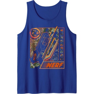 Nerf Blaster Since 1969 Poster Tank Top(Royal Blue)