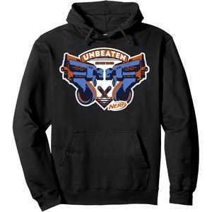 Nerf Blasters Unbeaten Logo Pullover Hoodie(Black)