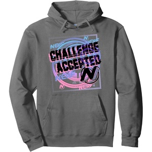 Nerf Challenge Accepted Pullover Hoodie(Asphalt Grey)