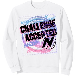 Nerf Challenge Accepted Sweatshirt(White)