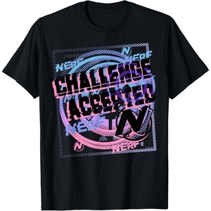 Nerf Challenge Accepted T-Shirt(Black)