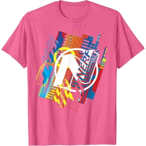 Nerf N Glitched Logo T-Shirt(Pink Heather)