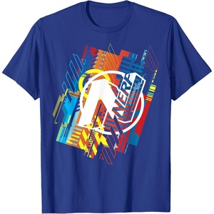 Nerf N Glitched Logo T-Shirt(Royal Blue)