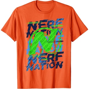 Nerf Nation Logo Stack T-Shirt(Orange)