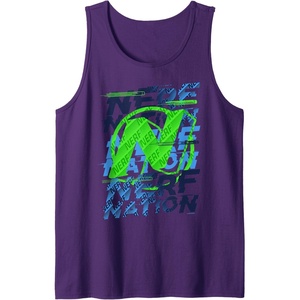 Nerf Nation Logo Stack Tank Top(Purple)