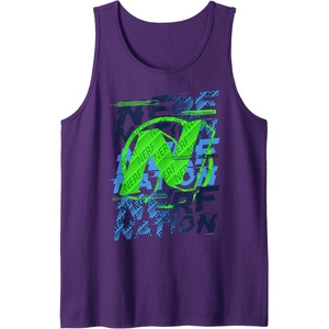 Nerf Nation N Logo Stack Tank Top(Purple)