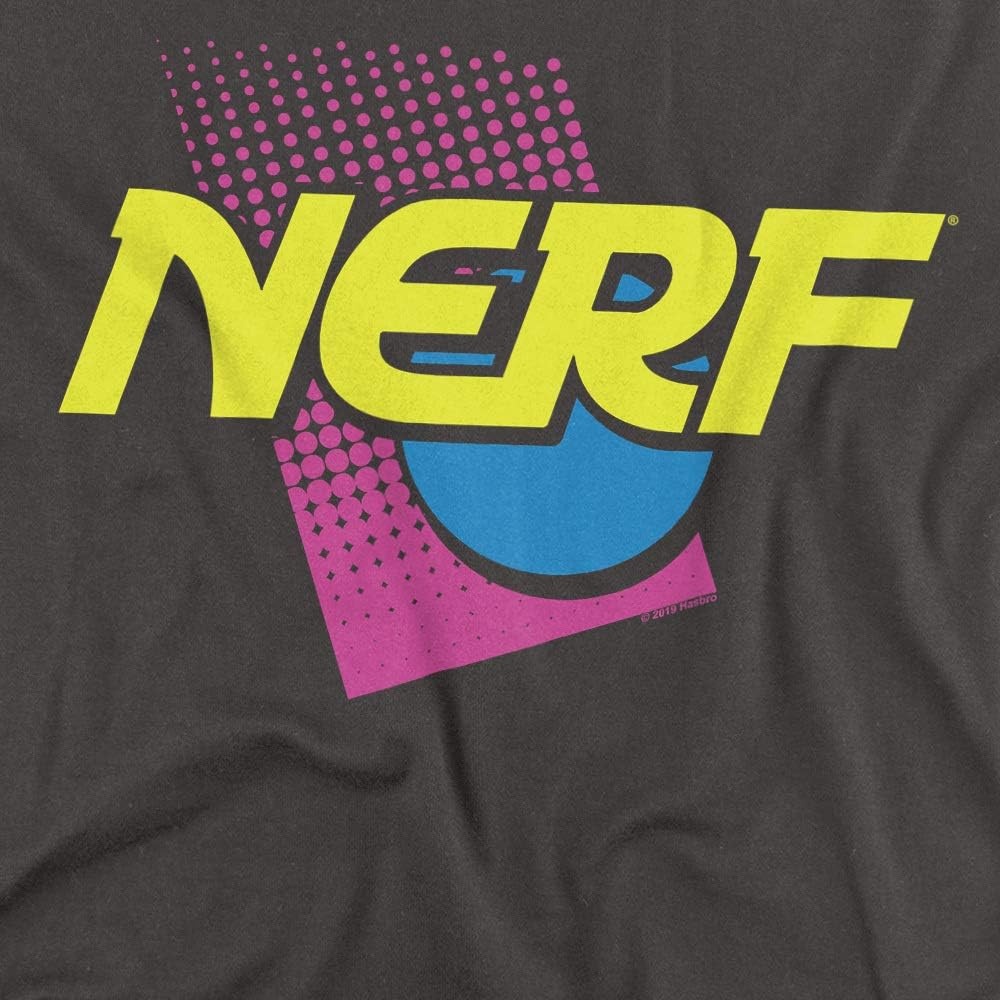image:imageNerf 90S Logo Womens T ShirtCharcoal