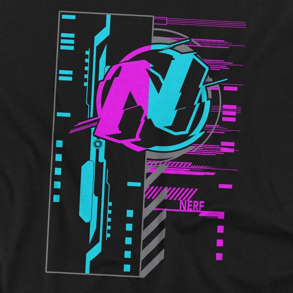 image:imageNerf Cyber Unisex Adult T Shirt for Men and WomenBlack