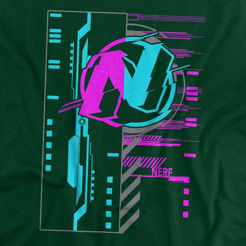 image:imageNerf Cyber Unisex Adult T Shirt for Men and WomenHunter Green
