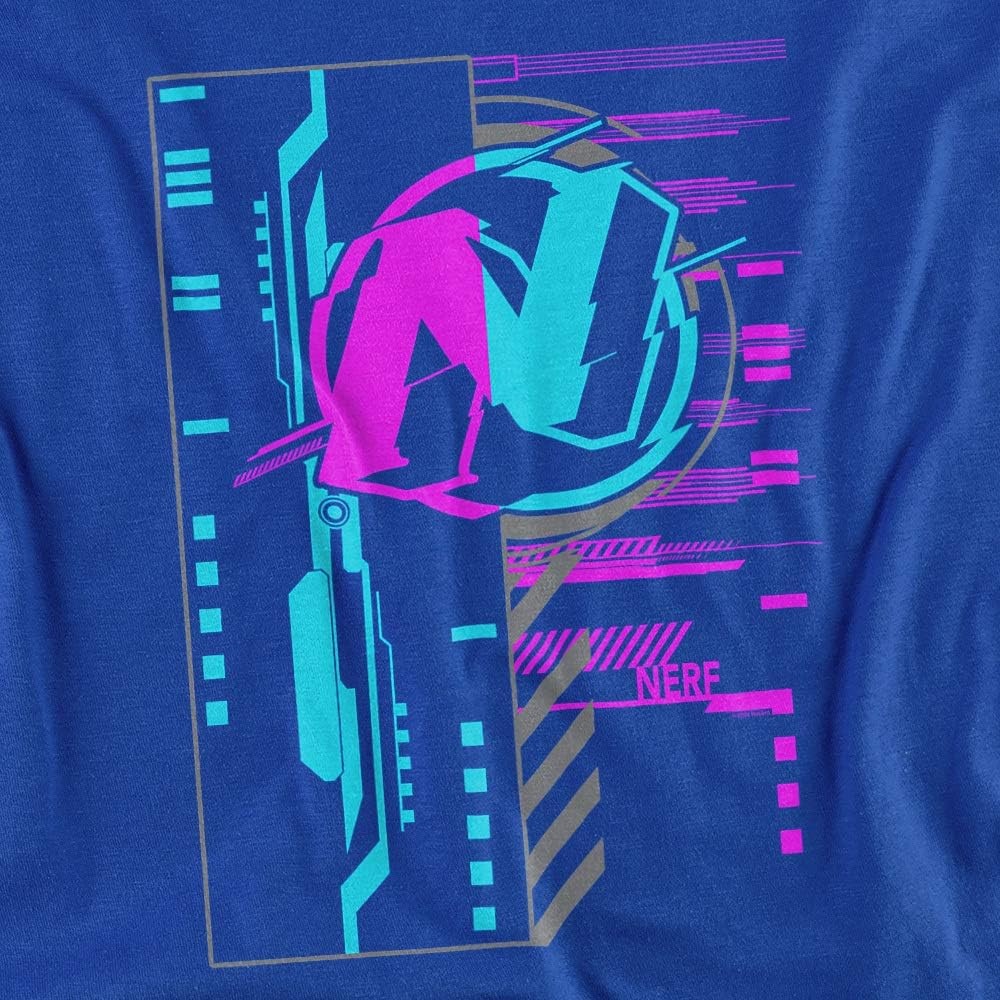 image:imageNerf Cyber Unisex Adult T Shirt for Men and WomenRoyal